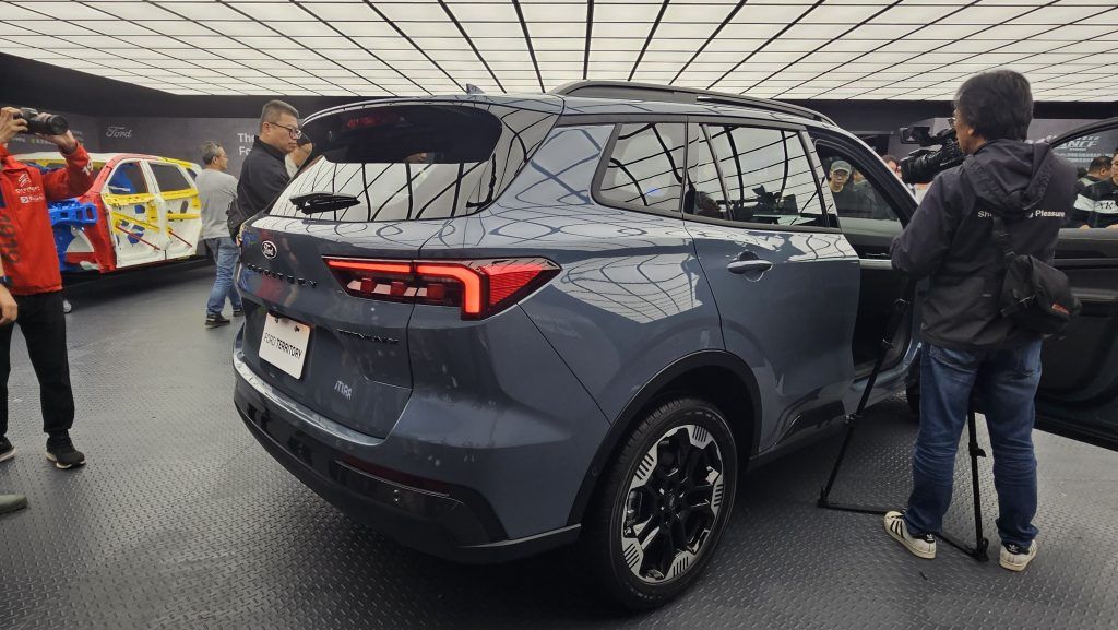 福特全新休旅Territory在台亮相 油電旗艦預售價101.9萬元